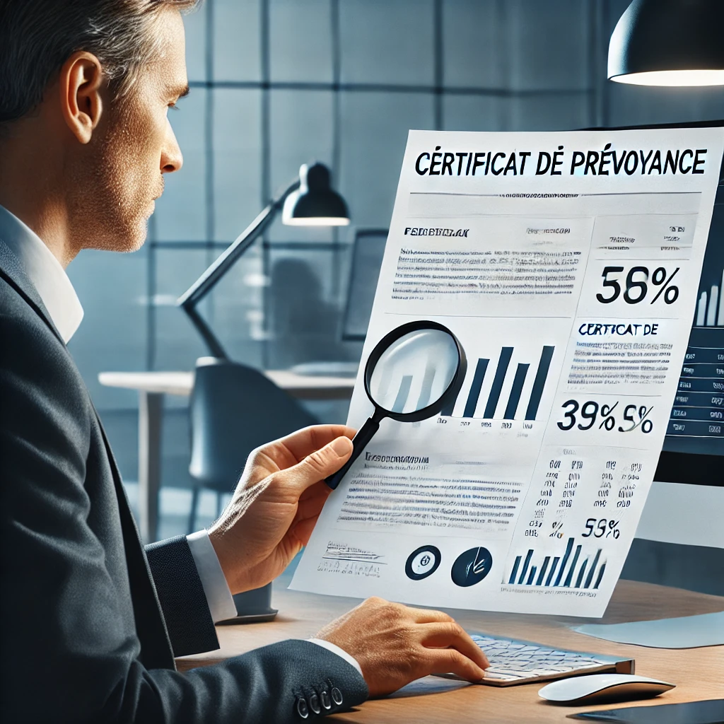 Comment lire son certificat de caisse de pension ?